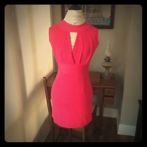 Hot Pink Short Sleeveless Dress Sz S